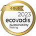 Eastmen Chemicals EcoVadis sustainability - Gold