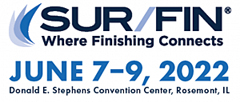 SUR/FIN 2022 Surface Finishing Expo