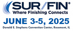 SUR/FIN 2025 Surface Finishing Expo