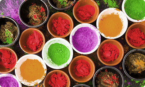 Ceramic pigment chemical applications