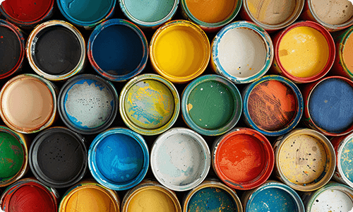 Paints pigments and coatings chemicals